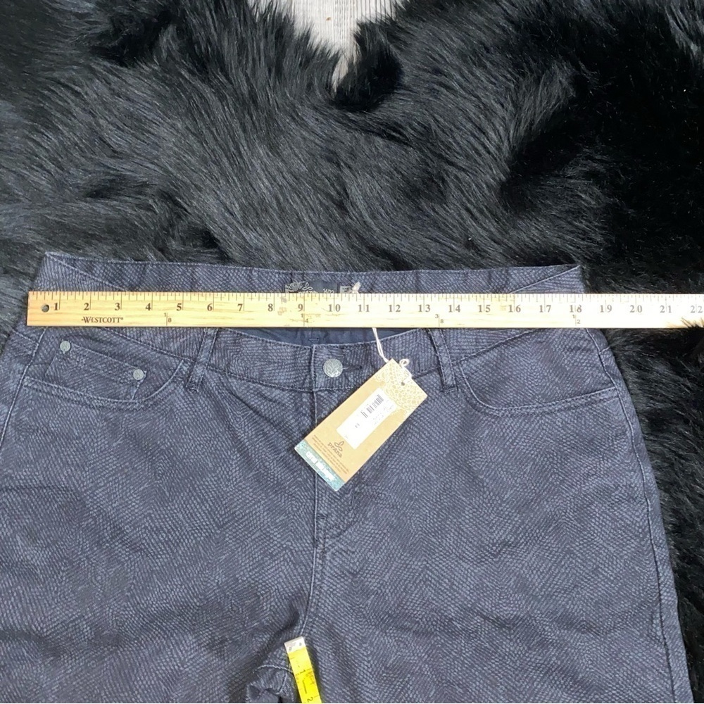 NWT Prana mid rise relaxed fit organic cotton lined pebble boyfriend jeans sz 14 - Picture 15 of 16